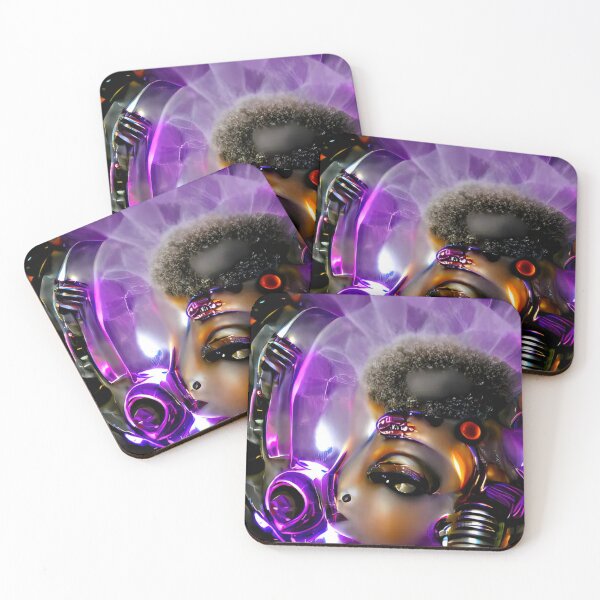 Item preview, Afro Punk Abstract AI Art Design designed and sold by boopsblunt.