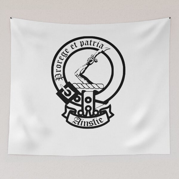 Item preview, Ainslie Scottish Clan Surname crest designed and sold by BagTown Clans.