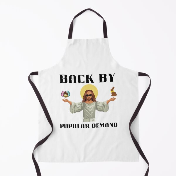 Item preview, Funny Easter 'Back by popular demand' - Jesus designed and sold by MyMintyPrinty.