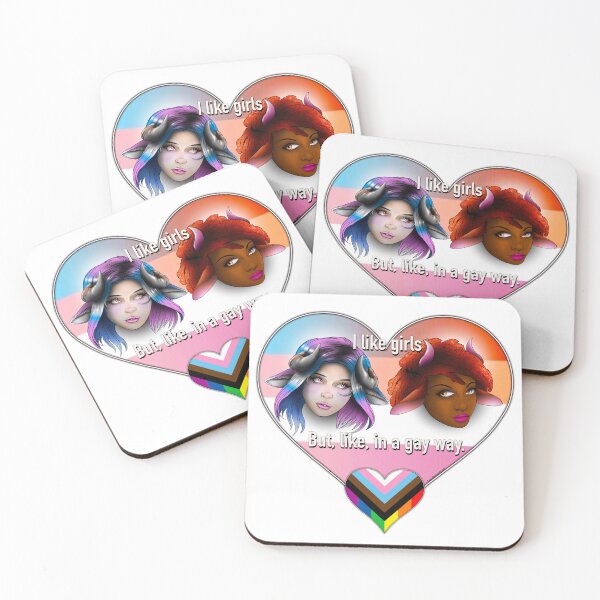 Item preview, I like girls in a gay way designed and sold by 5thAeon.