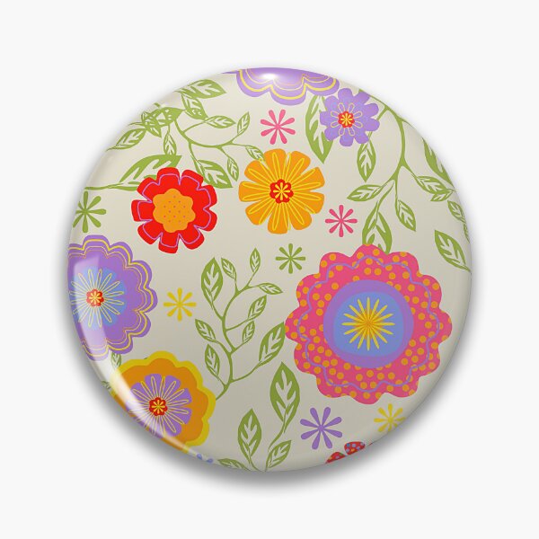Item preview, CHEERFUL FLOWERS designed and sold by Swooncake Press.