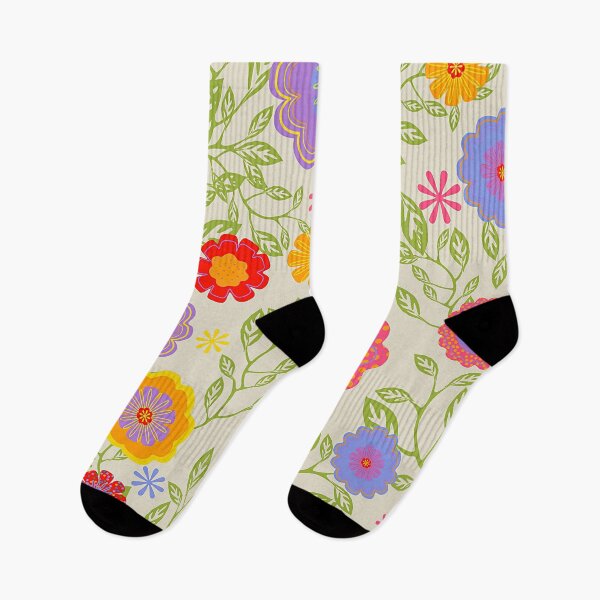 Item preview, CHEERFUL FLOWERS designed and sold by Swooncake Press.