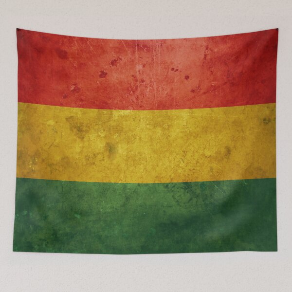 Item preview, Distressed Rasta Flag designed and sold by WesternExposure.