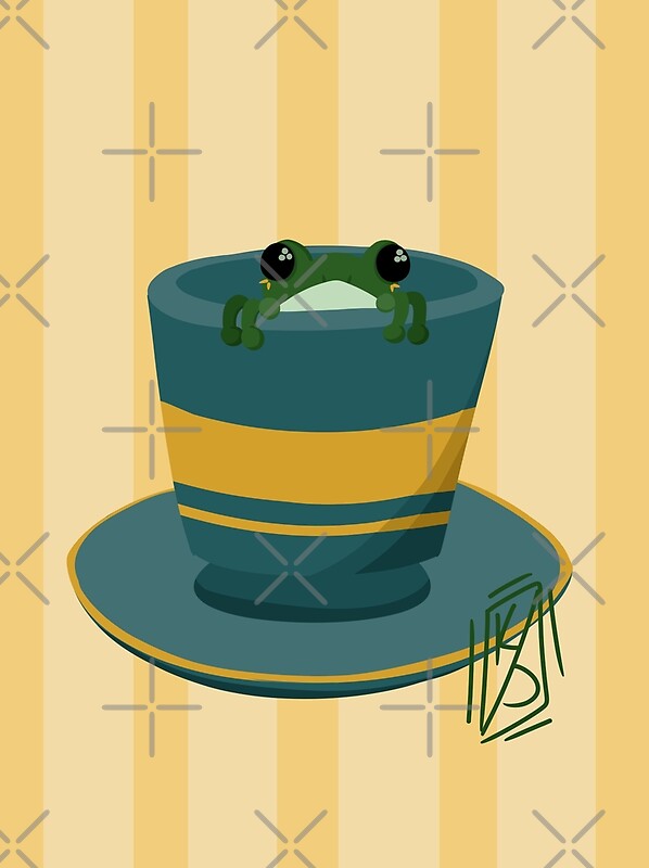 "Frogs and Teacups 4" by Krystal Thomas Redbubble