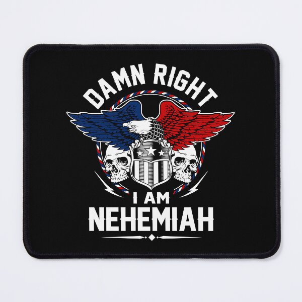 Item preview, Nehemiah Name T Shirt - Damn Right I Am Nehemiah Gift Item Tee designed and sold by geniajmk13.