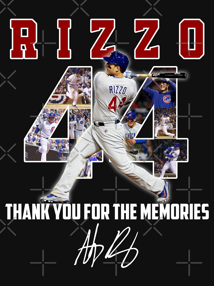 Anthony Rizzo Baseball Signature Vintage Retro 80s 90s Rap Style