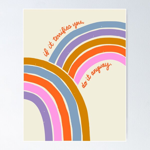 Item preview, Retro Rainbow Art designed and sold by Peggy Dean.