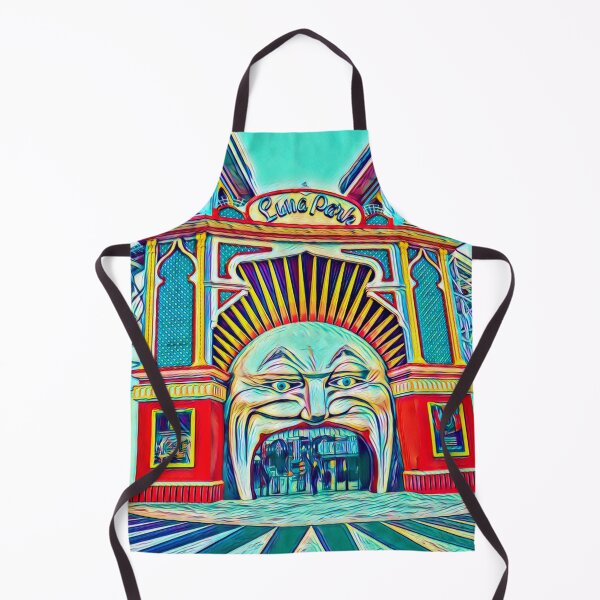 Item preview, Luna Park Melbourne designed and sold by RandaRubyRed.
