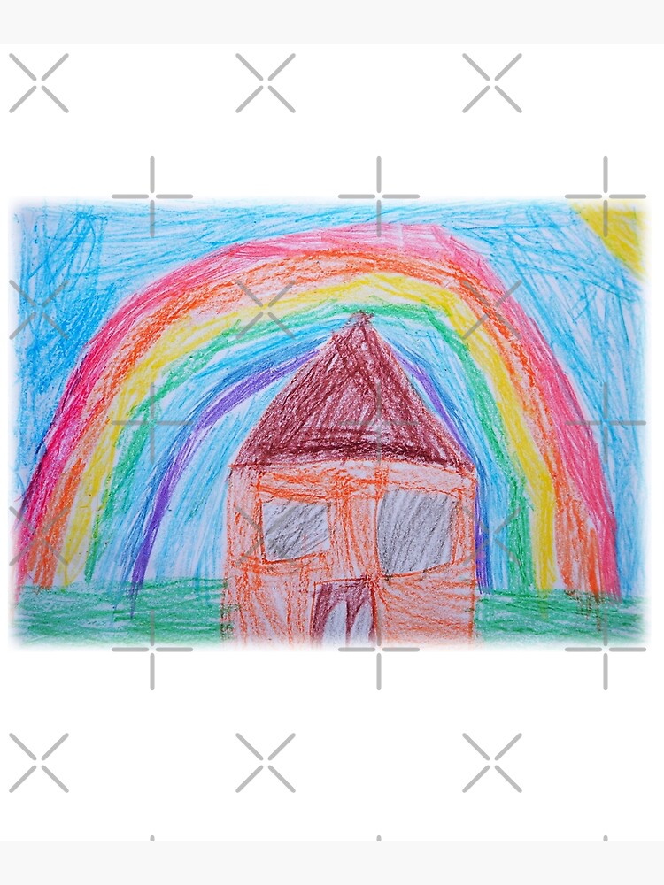 Crayons of a Rainbow II Wall Art, Canvas Prints, Framed Prints
