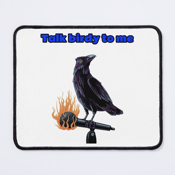 Item preview, Talk birdy to me - raven designed and sold by Mechanical-Artt.