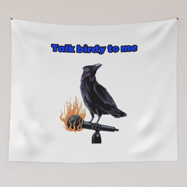 Item preview, Talk birdy to me - raven designed and sold by Mechanical-Artt.