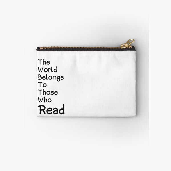 Item preview, The World Belongs To Those Who Read - Minimalist Design For Books Readers designed and sold by Fatamimosh.