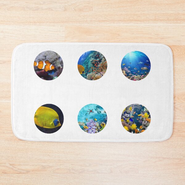 Item preview, Mixed Colorful Tropical Ocean Fish designed and sold by silviaol.