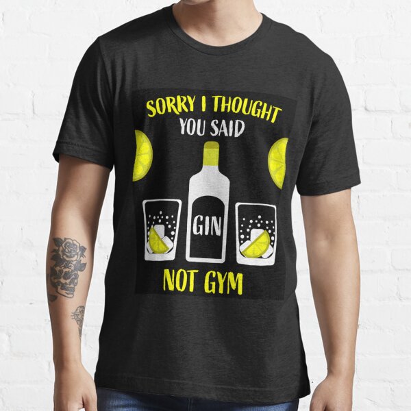 World Gin Day 12 June Cute Drinks Gifts Classic British G And T T Shirt By Happygiftideas Redbubble