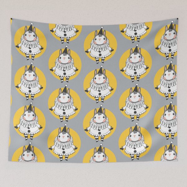 Item preview, Pierrot Bunny designed and sold by kasumiblu.