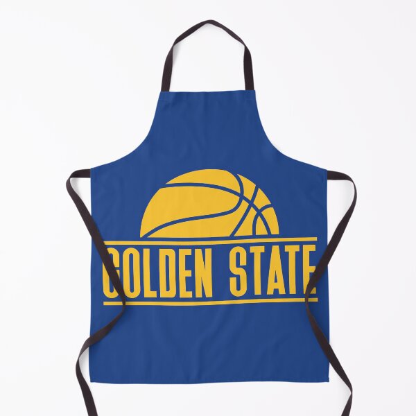 Item preview, Golden State basketball modern logo blue designed and sold by KMA Home Design.