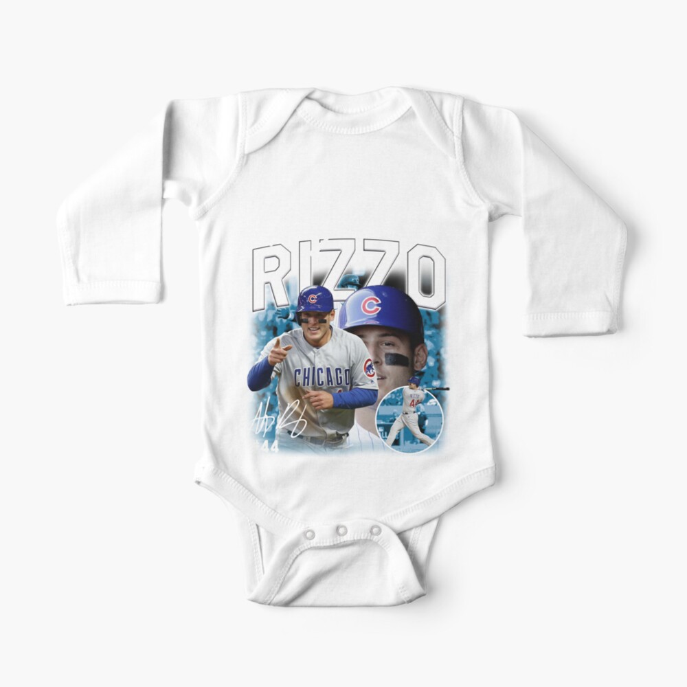 Anthony Rizzo Baby Clothes, New York Baseball Kids Baby Onesie