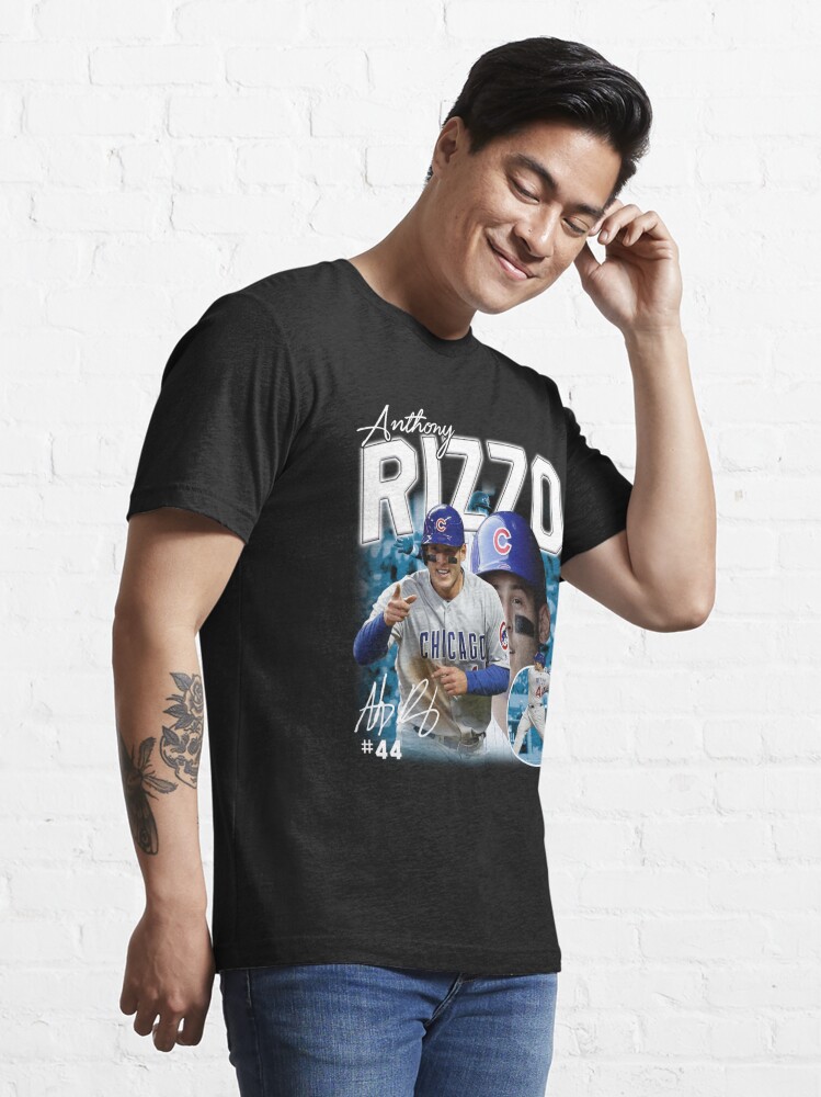 Anthony Rizzo Baseball Signature Vintage Retro 80s 90s Rap Style Essential  T-Shirt for Sale by WendellQuigley