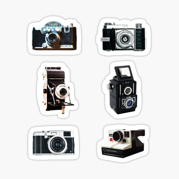 Artikel-Vorschau von Vintage-Filmkamera-Sammlungspaket, designt und verkauft von inkandmoth.
