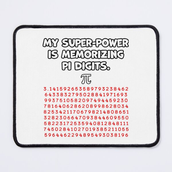 Item preview, My Super-Power is Memorizing Pi Digits designed and sold by KTSubz Faith & Fun Designs.