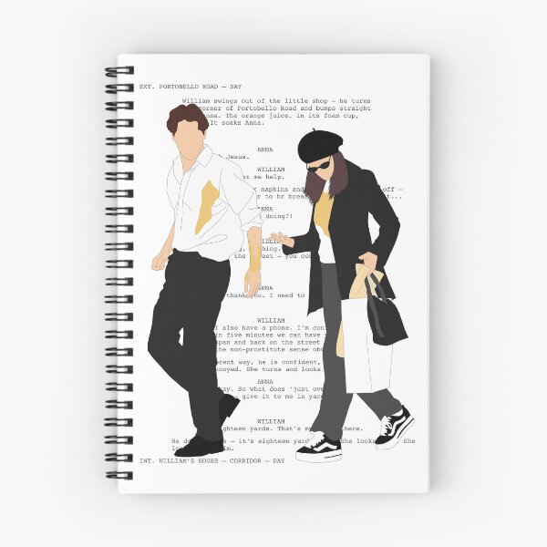Item preview, Notting Hill screenplay designed and sold by cine-fille.