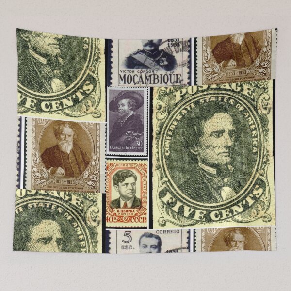 Item preview, Classic Vintage Stamps Montage #5 designed and sold by Krispsm.