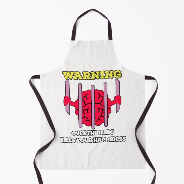 Item preview, warning overthinking kills your happiness designed and sold by storefoxmix.