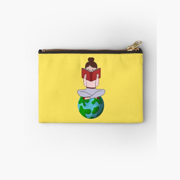 Item preview, The World Belongs To Those Who Read  - girl reading a book  designed and sold by Fatamimosh.