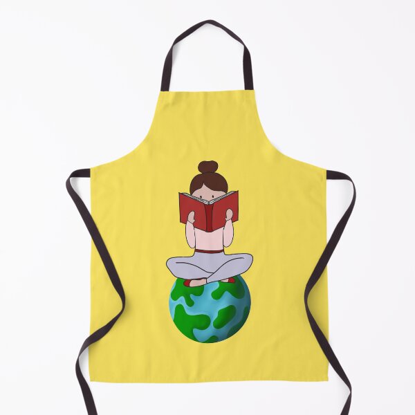 Item preview, The World Belongs To Those Who Read  - girl reading a book  designed and sold by Fatamimosh.