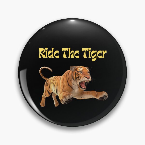 Item preview, Ride The Tiger Gold Letters Year 2022 Year of the Tiger Shirt designed and sold by podguy.