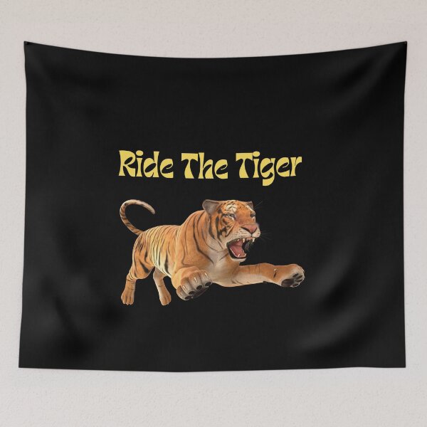 Item preview, Ride The Tiger Gold Letters Year 2022 Year of the Tiger Shirt designed and sold by podguy.