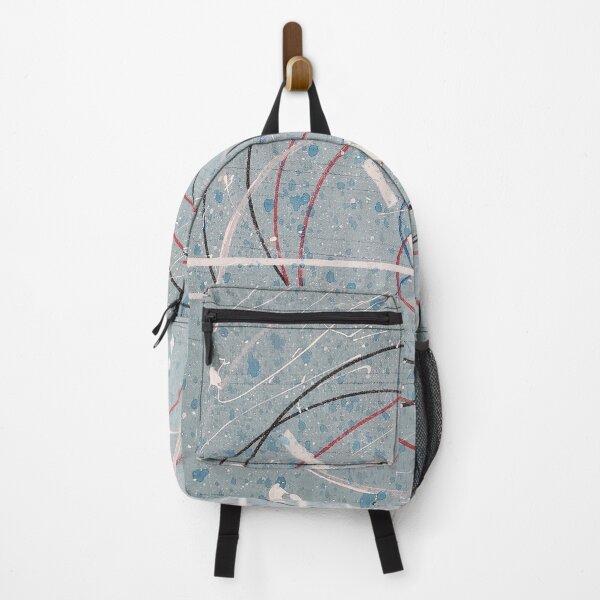 Item preview, graphic abstract blue circles, lines, dots designed and sold by Russell Dickens Jr.