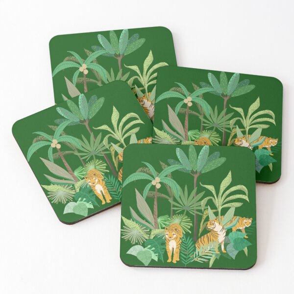 Item preview, Jungle Tigers designed and sold by Peggy Dean.