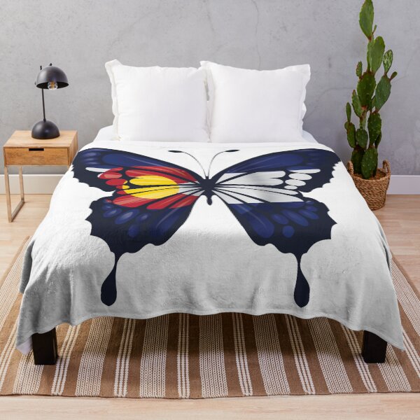 Item preview, Colorado Butterfly Papilio Flag designed and sold by RahallusNtx.