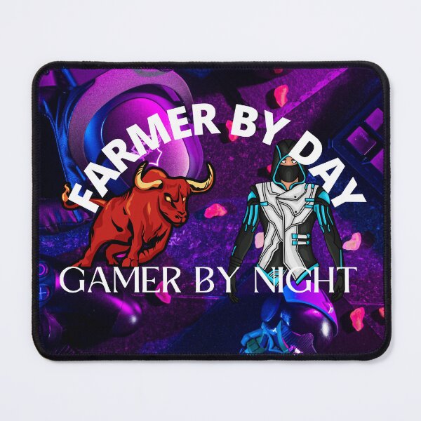 Item preview, FARMER BY DAY GAMER BY NIGHT designed and sold by salasiya.