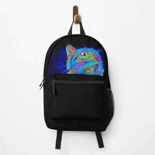 Item preview, 70s HIPPIE TOTALLY TRIPPY DESIGN NEBULUS CAT designed and sold by THE AMERICAN TEEVANGELIST.