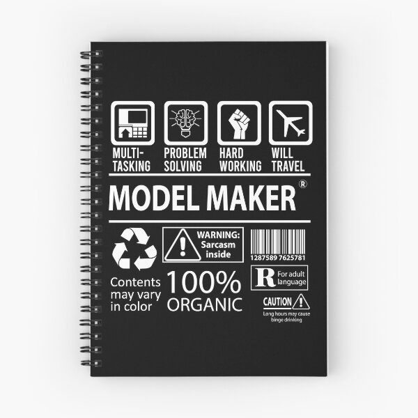 Artikelvorschau, Model Maker T-Shirt – Multitasking-zertifiziertes Job-Geschenkartikel-T-Shirt entworfen und verkauft von sabinacsnm.