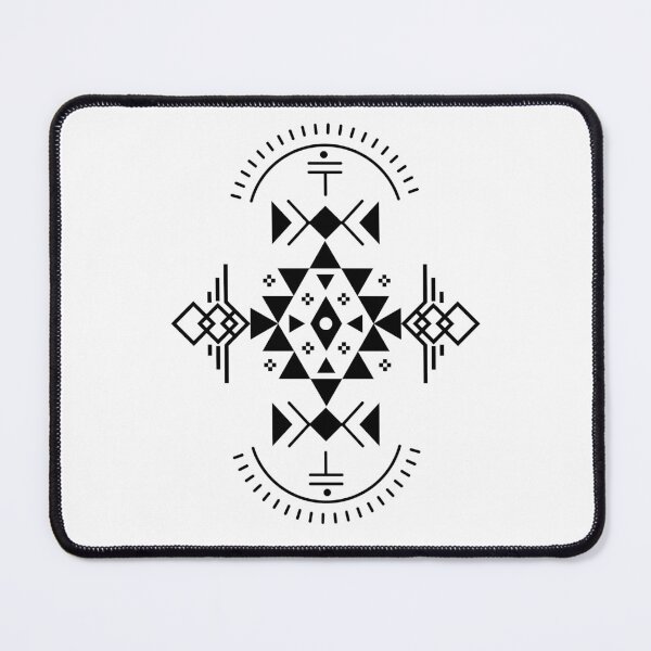Item preview, Lines and shapes tribal pattern designed and sold by MyMintyPrinty.