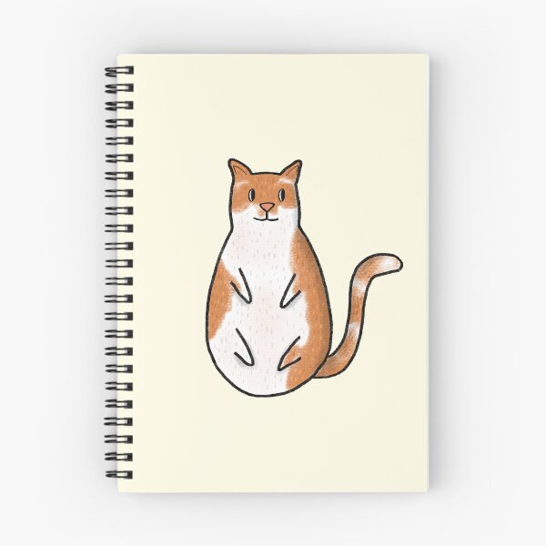Item preview, Cartoon Orange and White Cat designed and sold by GillianMeilin.