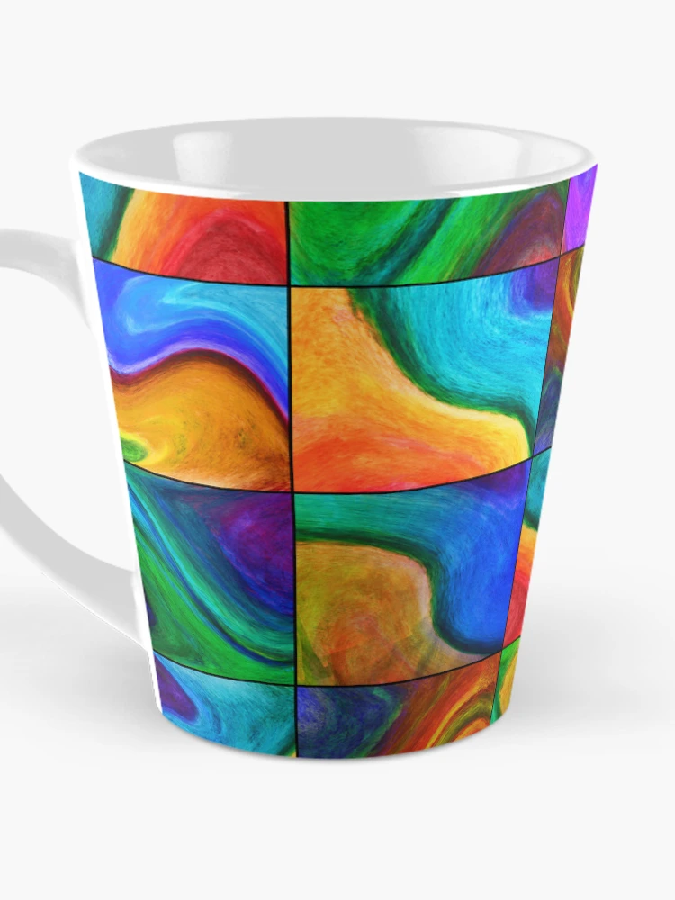 Thumbnail 3 of 4, Coffee Mug, patchwork designed and sold by Reflection of You.