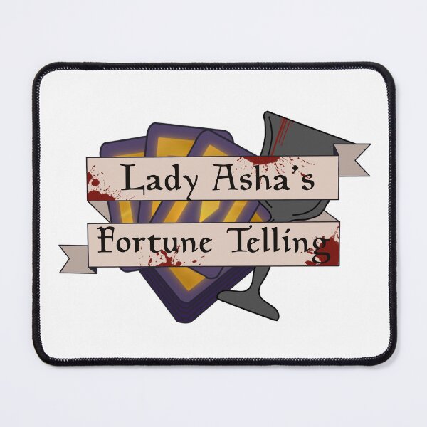 Item preview, Lady Asha's Fortune Telling designed and sold by Roll4Pod.