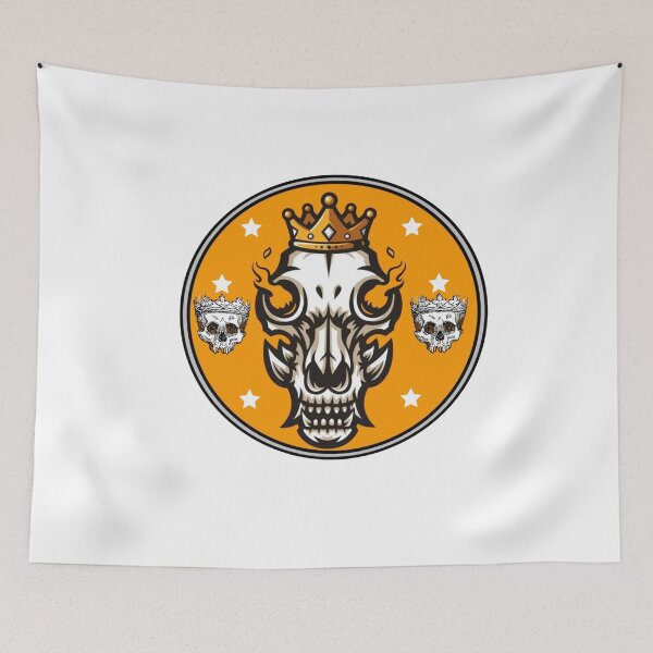 Item preview,  king of the dead,Angry skull designed and sold by Gazo freeze  ★★★★★.