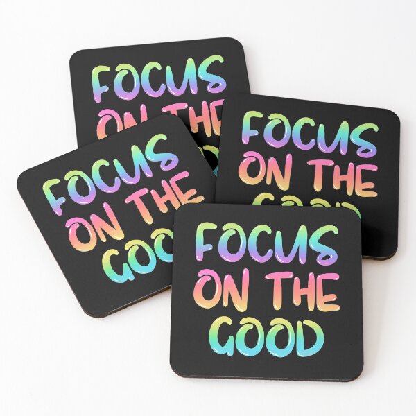 Item preview, Focus On The Goods Cita inspiradora y motivacional designed and sold by hanyj732.