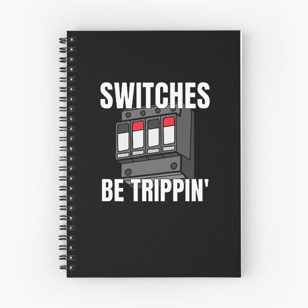 Aperçu de l'œuvre Switches Be Trippin | Funny Electrician Shirts créée et vendue par LBAMLLC.