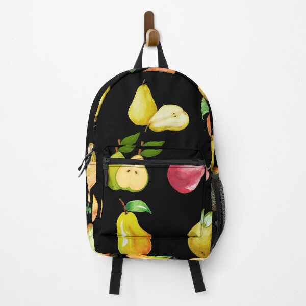 Item preview, Vintage Watercolor Pear Fruit on Black designed and sold by silviaol.