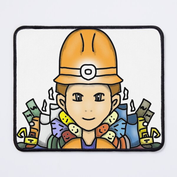 Item preview, Miner Doodle designed and sold by ShurikenStore.