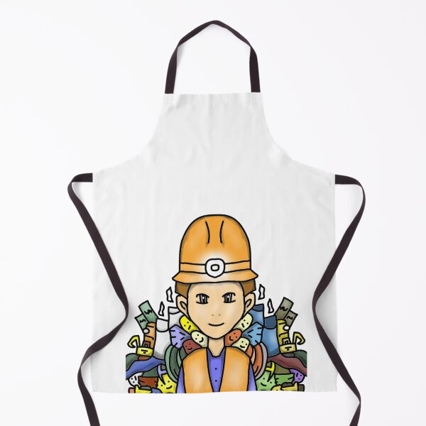 Item preview, Miner Doodle designed and sold by ShurikenStore.