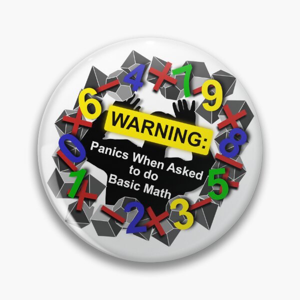 Item preview, Basic Math = Hard designed and sold by Roll4Pod.