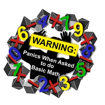 Artwork thumbnail, Basic Math = Hard by Roll4Pod