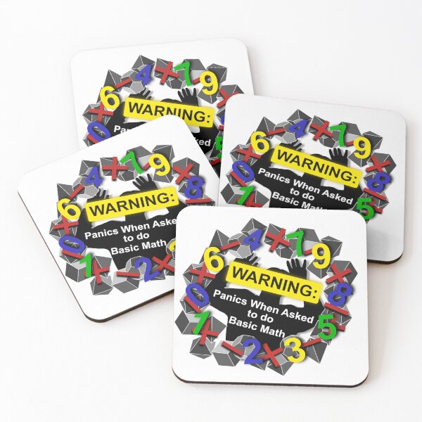 Item preview, Basic Math = Hard designed and sold by Roll4Pod.